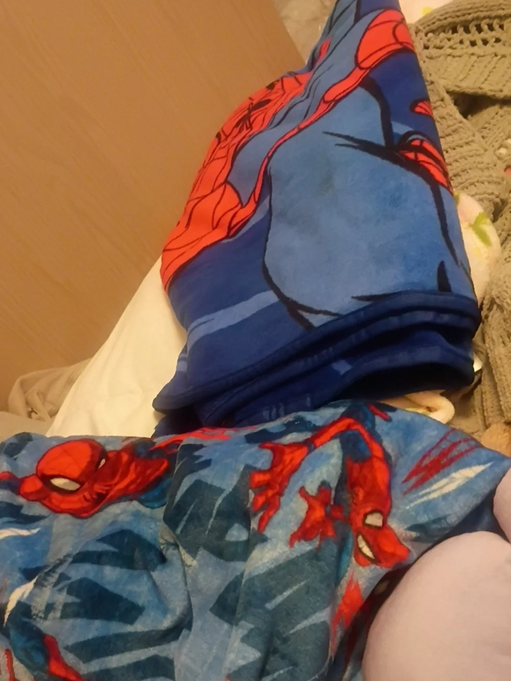 Blue & Red Spider-Man Kids Pajama Set